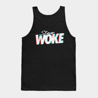 Stay Woke - 3D Effect Tank Top